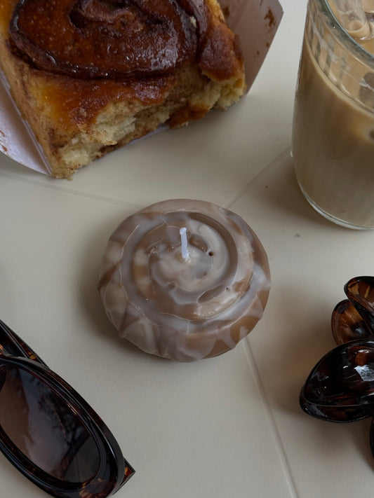 Kerze cinnamon bun