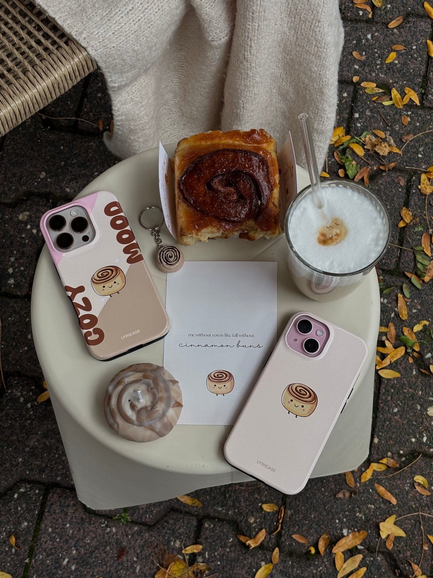 Kerze cinnamon bun