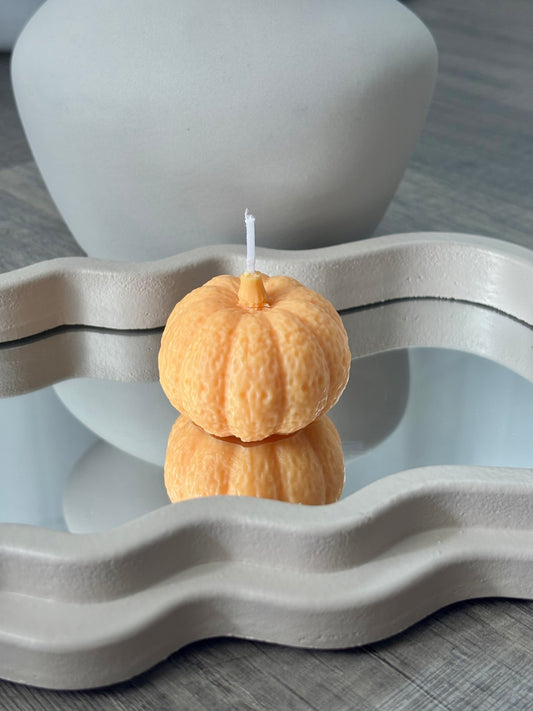 Kerze pumpkin