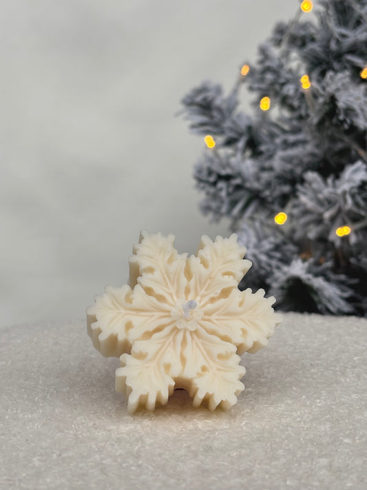 Kerze snowflake