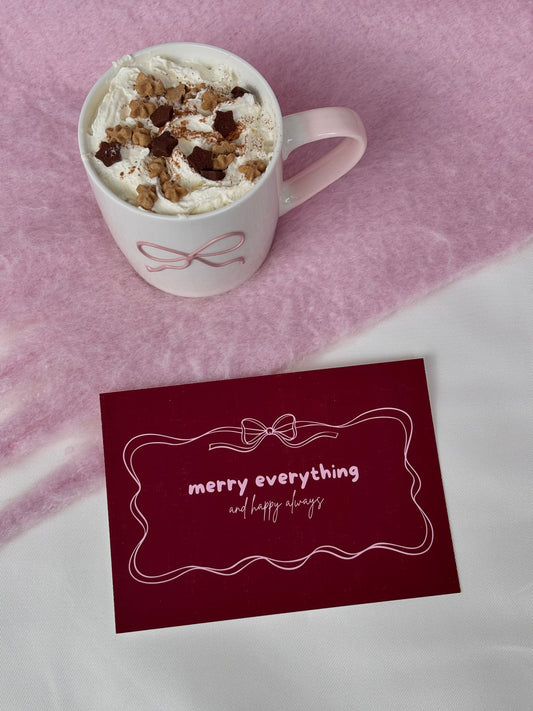 Karte merry everything