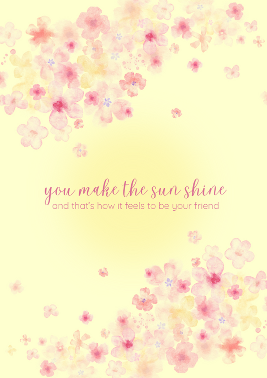 Karte sunshine